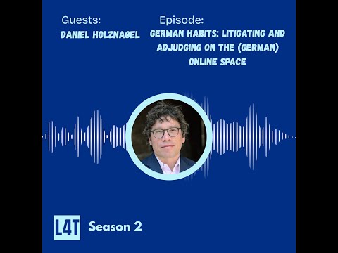 Digital Justice in Europe with Daniel Holznagel